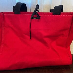 Kate spade canvas tote.